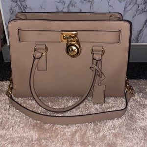 Michael Kors blush pink purse